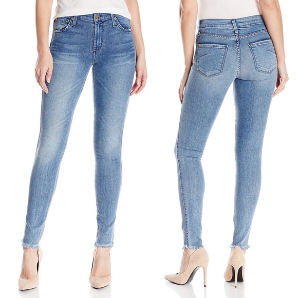 James Jeans Denim - New James Jeans Twiggy Raw Hem Skinny Jeans